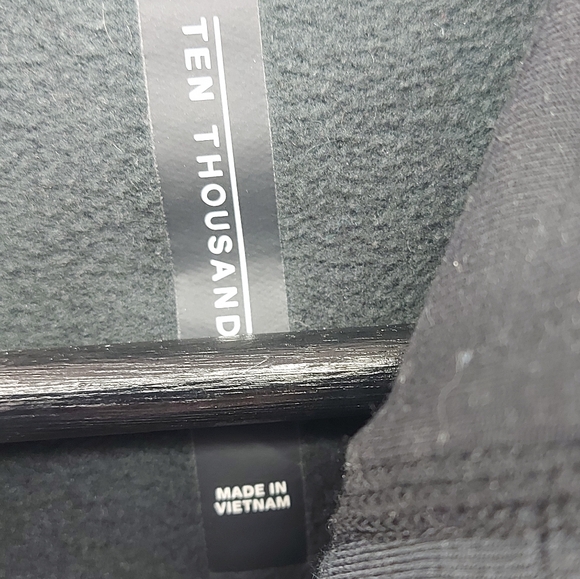 Ten Thousand Merino Midweight Tech Hoodie (Pullover) Black Size Small - Picture 8 of 12